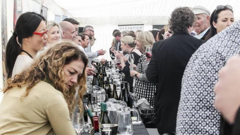 sacred hill auction at the Hawkes Bay Wine Auction